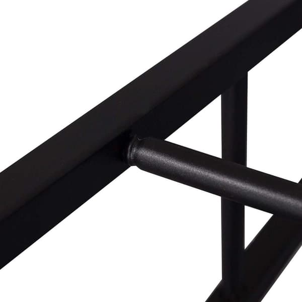 Rootz Industriel Barstol - Bordskammel - Metal- og træskammel - Robust konstruktion - Alsidig brug - Gulvbeskyttere - Sædehøjde 71 cm, Diameter 30 cm