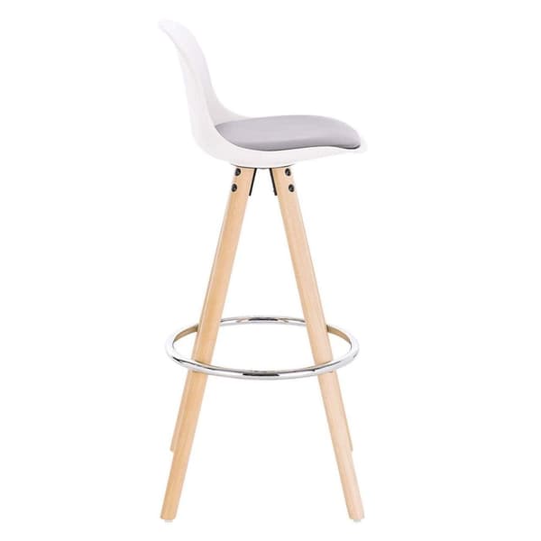 Rootz Designer Barstolar - Bänkstolar - Kökspallar - Bekväma sittplatser - Hållbar design - Enkelt underhåll - 96,5 cm x 38,5 cm x 33 cm