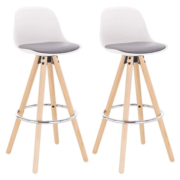 Rootz Designer -baarijakkarat - Työpöytäjakkarat - Keittiöjakkarat - Mukavat istuimet - Kestävä muotoilu - Helppo huoltaa - 96,5 cm x 38,5 cm x 33 cm