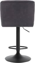 Miniatyrbillede 7 af 9: Rootz Barstol - Justerbar bordstol - Drejelig barstol - Ergonomisk komfort - Holdbar og langtidsholdbar - Sikker og stabil - Kunstlæder - 92cm-114cm x