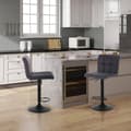 Miniatyrbillede 2 af 9: Rootz Barstol - Justerbar bordstol - Drejelig barstol - Ergonomisk komfort - Holdbar og langtidsholdbar - Sikker og stabil - Kunstlæder - 92cm-114cm x