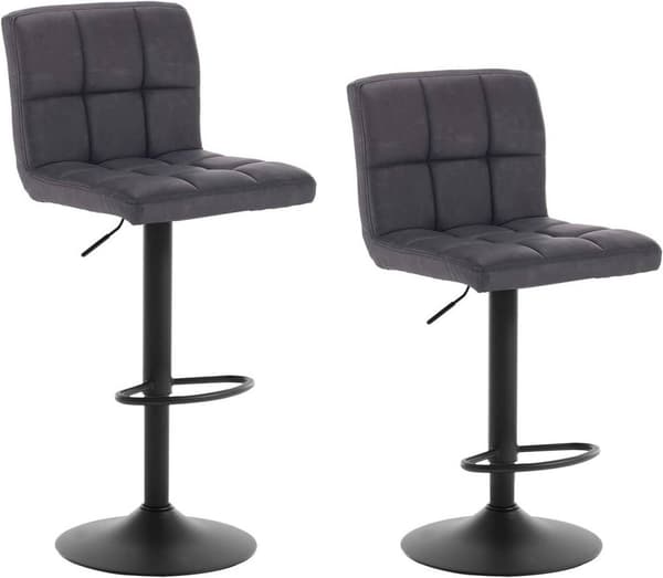 Rootz baarijakkara - Säädettävä työtuoli - Kääntyvä baarituoli - Ergonominen mukavuus - Kestävä ja pitkäikäinen - Turvallinen ja vakaa - Keinonahka -