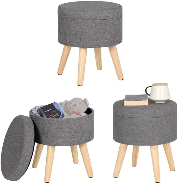 Rootz justerbar barstol i konstläder - bänkstol - vridbar sits - höjdjusterbar, 360° rotation, ergonomisk komfort - 84cm till 106cm x 38cm x 35cm