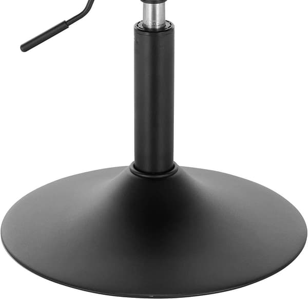Rootz Velvet -baarijakkara - Työpöytäjakkara - Säädettävä kääntötuoli - Ergonominen muotoilu, kestävä rakenne, Lattian suojaus - 35 cm x 42,5 cm, Kork