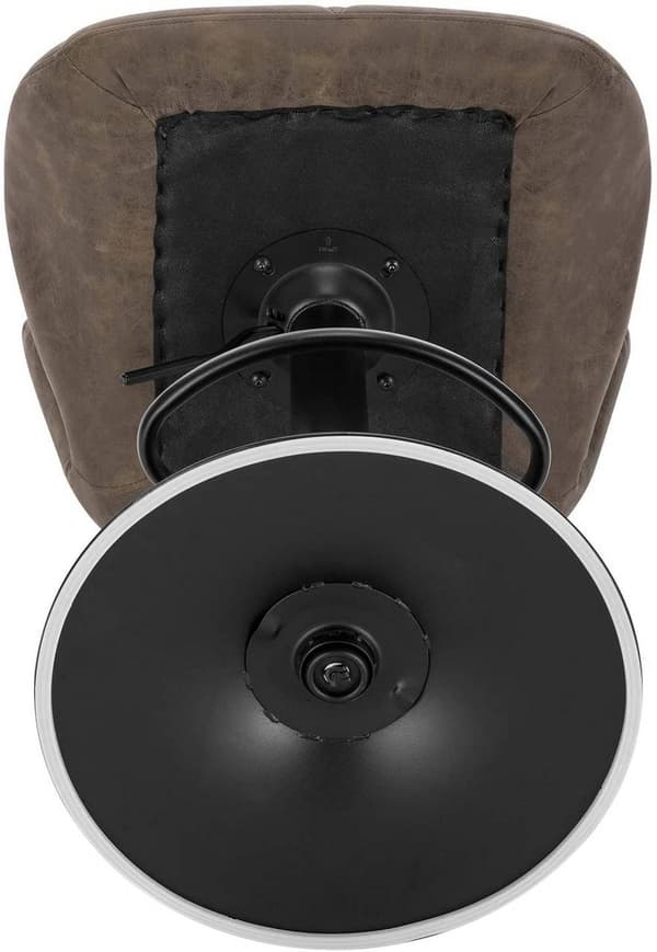 Rootz Barstolsset - Bänkstolar - Justerbara barstolar - Ergonomisk design - Slitstarkt konstläder - Stabil metallbas - 94cm-116cm x 50cm x 40cm