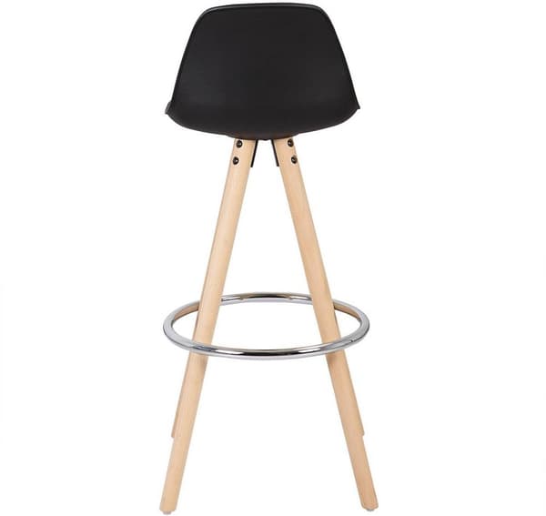 Rootz Designer -baarijakkara - Työtuoli - Keittiöjakkara - Tyylikäs ja monipuolinen - Mukava ja kestävä - Helppo huoltaa - 96,5 cm x 38,5 cm x 33 cm