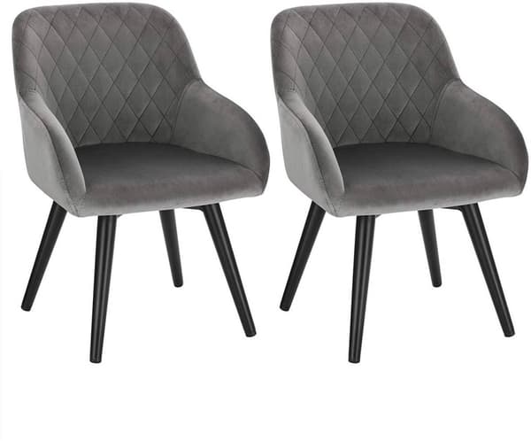 Rootz sæt med 2 børnestole - Børnesæder - Småbørnsstole - Ergonomisk design - Holdbar fløjl - Let at rengøre - 37,5 cm x 55 cm x 38 cm
