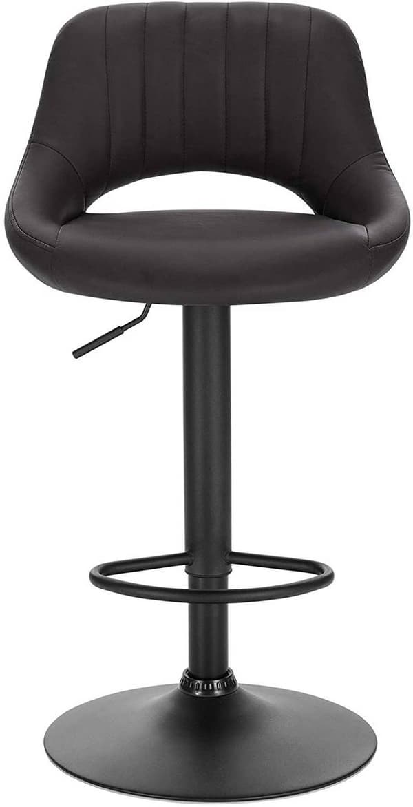 Rootz 2 baarituolia - Säädettävät pöytätuolit - Kääntyvät baarituolit - Mukava keinonahka - Monipuolinen ja kestävä - Helppo puhdistaa - 84-106 cm x 3