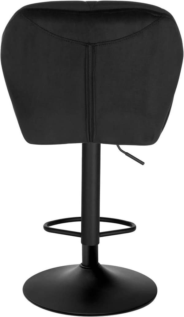 Rootz baarijakkara - Säädettävä työtuoli - Kääntyvä baarituoli - Mukava istuvuus - Kestävä sametti - Tyylikäs muotoilu - 94cm-116cm x 50cm x 40cm