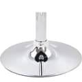 Miniatyrbillede 7 af 9: Rootz sæt med 2 designer barstole - Moderne barstole - Komfortable, justerbare, roterbare - Kunstlæder - Forkromet stål - 63cm-83cm x 39cm x 38,5cm