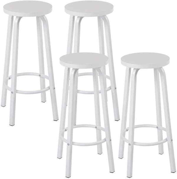 Rootz Moderni baarijakkara - Skandinaavistyylinen jakkara - Minimalistinen baarituoli - Tukeva ja kestävä - Ergonominen mukavuus - Tilaa säästävä muot