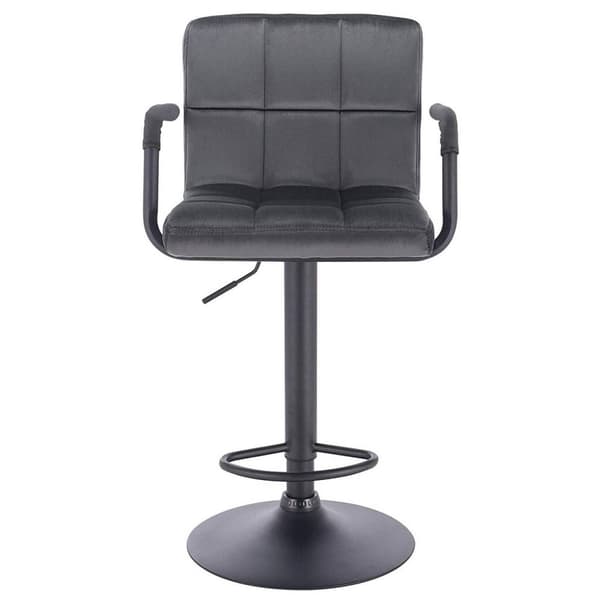 Rootz 2 Velvet baarituolin setti - Säädettävät jakkarat - Tasotuolit - Mukavat, monipuoliset, tukevat - 90-112cm x 51cm x 37cm