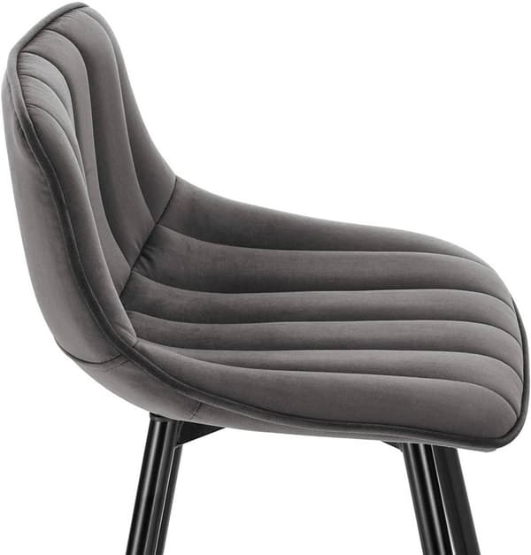 Rootz baarijakkarasarja 2 kpl - Design-jakkarat - Työtuolit - Mukavat samettiset istuimet - Tukeva metallirunko - Monipuolinen muotoilu - 43 cm x 35,5