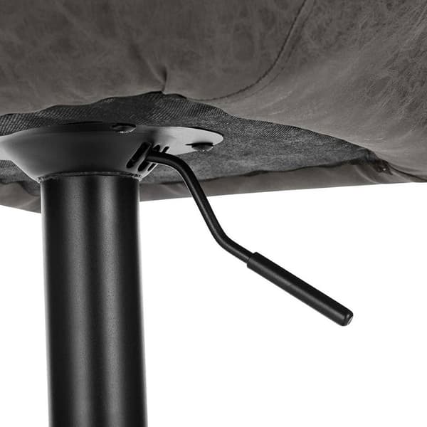 Rootz barstolesæt - Justerbare bordskamler - Drejelige barstole - Ergonomisk design - Nem vedligeholdelse - Holdbar konstruktion - 94cm-116cm x 50cm x