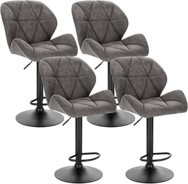 Rootz baarituolisarja - Säädettävät pöytätuolit - Kääntyvät baarituolit - Ergonominen muotoilu - Helppo huoltaa - Kestävä rakenne - 94cm-116cm x 50cm