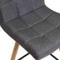 Miniatyrbild 4 av 9: Rootz Set med 2 barstolar - Bänkstolar - Barnstolar - Bekväm linnesits - Ergonomiskt ryggstöd - Robust träram - 96cm x 40cm x 36cm