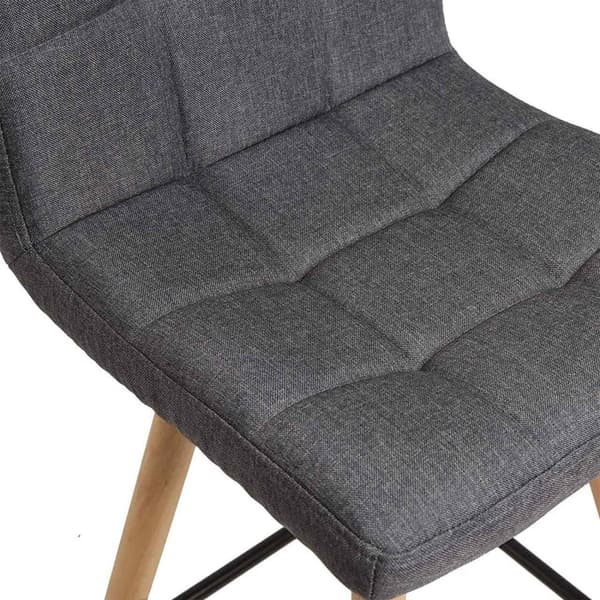 Rootz Set med 2 barstolar - Bänkstolar - Barnstolar - Bekväm linnesits - Ergonomiskt ryggstöd - Robust träram - 96cm x 40cm x 36cm