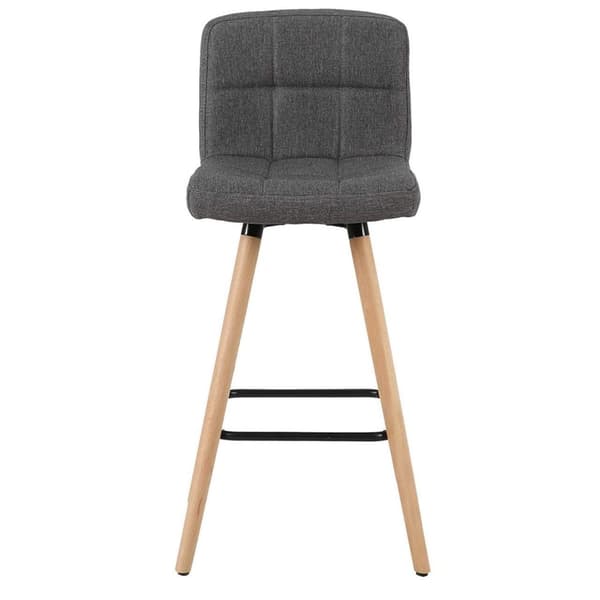 Rootz Set med 2 barstolar - Bänkstolar - Barnstolar - Bekväm linnesits - Ergonomiskt ryggstöd - Robust träram - 96cm x 40cm x 36cm