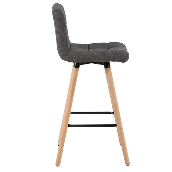 Rootz Set med 2 barstolar - Bänkstolar - Barnstolar - Bekväm linnesits - Ergonomiskt ryggstöd - Robust träram - 96cm x 40cm x 36cm