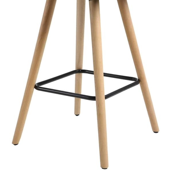 Rootz Set med 2 barstolar - Bänkstolar - Barnstolar - Bekväm linnesits - Ergonomiskt ryggstöd - Robust träram - 96cm x 40cm x 36cm