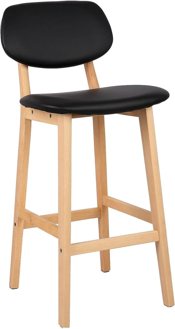 Rootz Scandinavian Style -tyyliset baarijakkarat - Työpöytäjakkarat - Modernit baarituolit - Ergonominen muotoilu - Kestävä ja helppohoitoinen - Massi