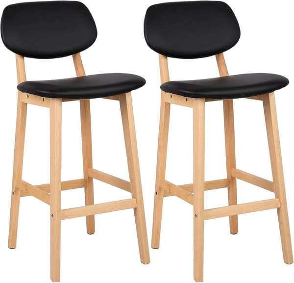 Rootz Scandinavian Style -tyyliset baarijakkarat - Työpöytäjakkarat - Modernit baarituolit - Ergonominen muotoilu - Kestävä ja helppohoitoinen - Massi