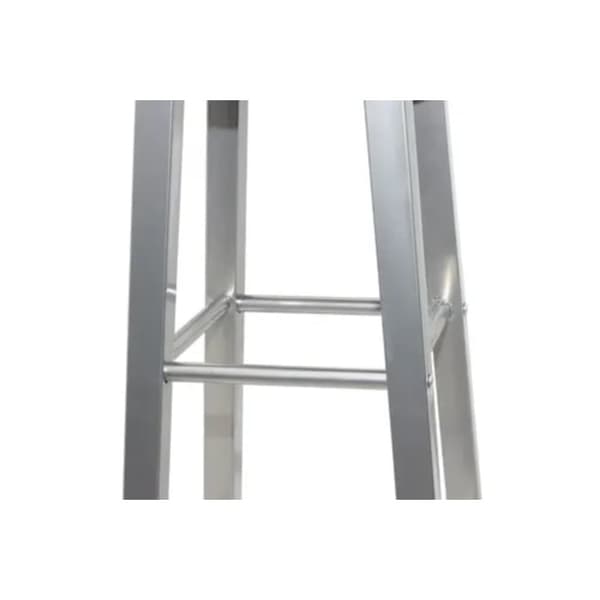 The Living Store barstole metal med MDF-sæde 2 stk. -  Barstole