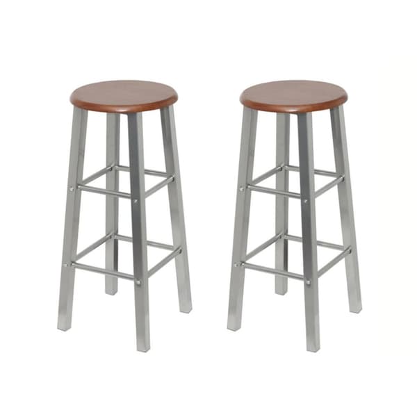 Barstolar - Living Barstolar i metall med sits i MDF 2 st