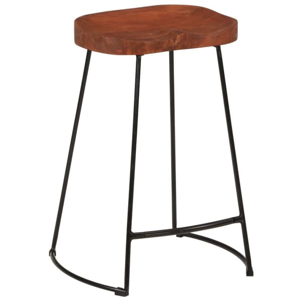 Gavin baarijakkarat 2 kpl 45x40x63 cm täysi mangopuu - Baarijakkara - Baarijakkarat - Home & Living