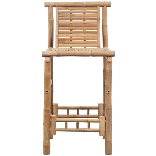 Barstole 2 stk. Bambus - Barstol - Barstole - Home & Living