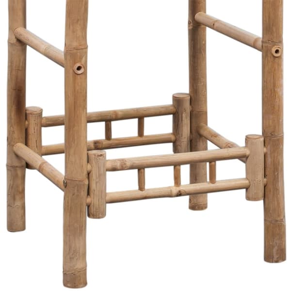 Barstole 2 stk. Bambus - Barstol - Barstole - Home & Living