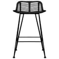 Miniatyrbillede 4 af 8: Barstole 2 stk. Rattan sort - Barstol - Barstole - Home & Living