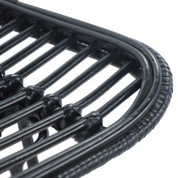 Barstole 2 stk. Rattan sort - Barstol - Barstole - Home & Living