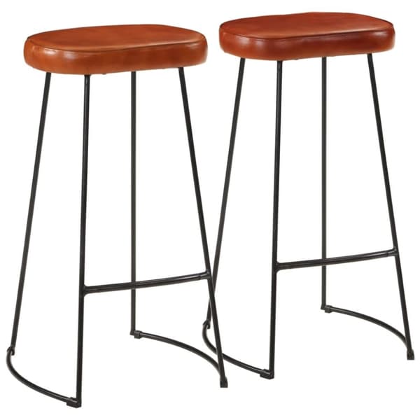 vidaXL Gavin-barstole 2 stk. 44x37,5x78 cm