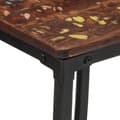 Miniatyrbild 8 av 10: vidaXL Barstolar 4 st massivt återvunnet trä