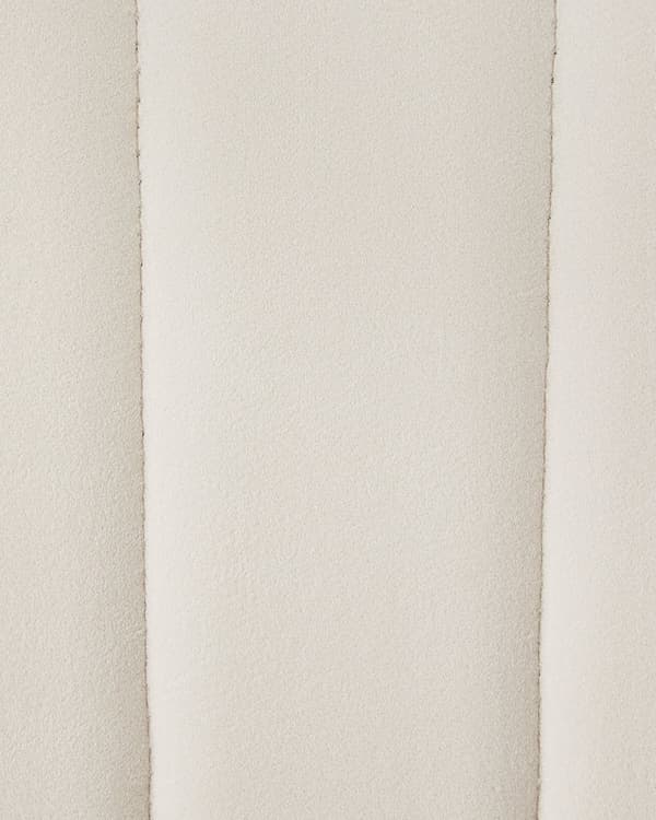 Barstol Lys Beige Velour Sæt af 2 Høje Køkkenstole med Ryglæn til Barbord og Køkkenø Retro Design