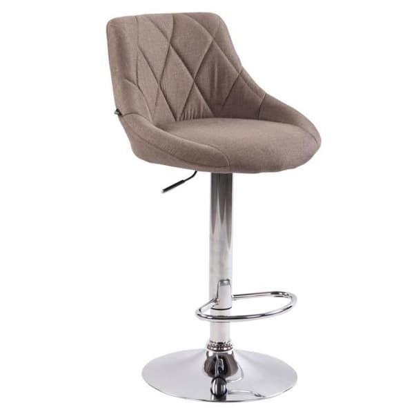Barpall - Substans - NEYRON - Taupe - Justerbar i höjdled - Modern design