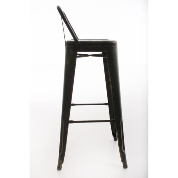Stapelhögt barstol - CLP - MASON - Sätthöjd 77 cm - Metall - 8 färger tillgängliga