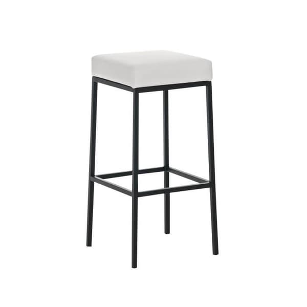 Barstol - CLP - MONTREAL B85 - Svart Metall - 14 Färger - Höjdjusterbar 80/85 cm
