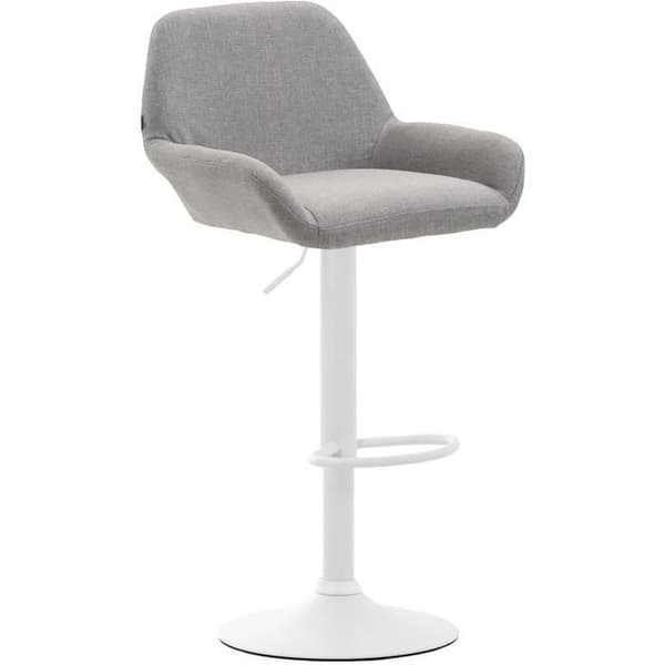 Barstol - MAGNIEUF vit finish (grå)