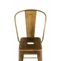 Miniatyrbild 1 av 4: Set med 2 barstolar -COLOMIEUX(guld)