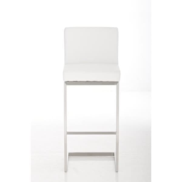 CLP PAROS barpall i rostfritt stål, 11 färger att välja mellan, sitthöjd 77 cm, med fot- och ryggstöd 104 cm...