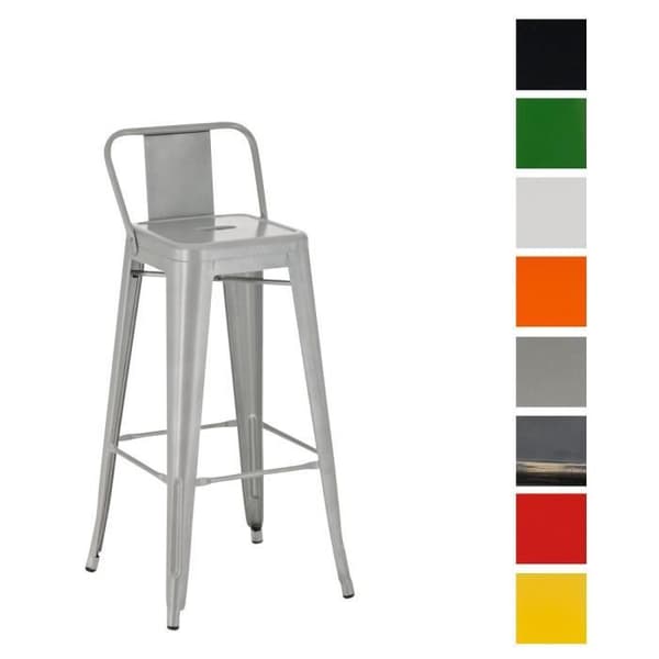Barstol - CLP - MASON - Metall - Sitthöjd 77 cm - 8 färger tillgängliga