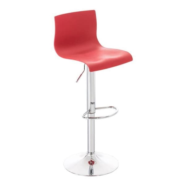 Hoover Barpall - CLP - Justerbar i höjdled - Plastsits - Röd