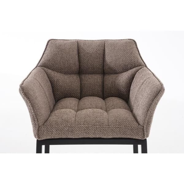 DAMASO B barstol - CLP - Svart - Tyg - Bekväm - 110 cm