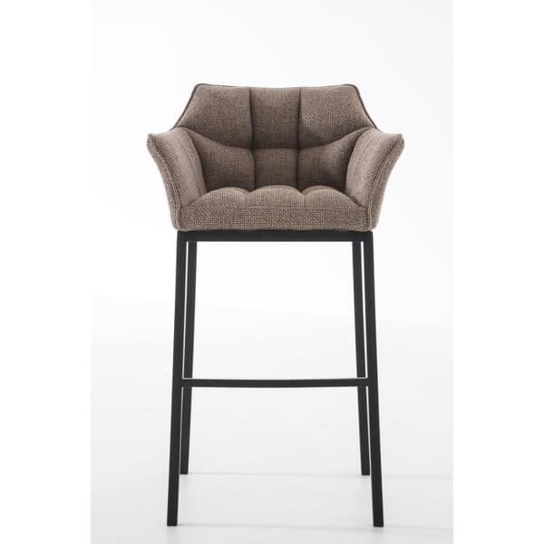 DAMASO B barstol - CLP - Svart - Tyg - Bekväm - 110 cm