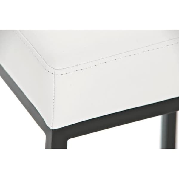 CLP Barpall i svart metall MONTREAL B80 med 4 ben, Sitthöjd: 80 cm, 14 klädselfärger att välja mellan85 cm...