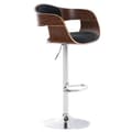 Miniatyrbild 1 av 4: Barstol - CLP - Kingston - Tyg - Svart - Justerbar i höjdled - Modern design