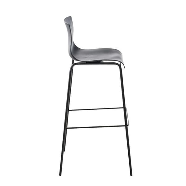 Barpall - CLP - HOOVER - Plast - Stapelbar - Ergonomiskt ryggstöd