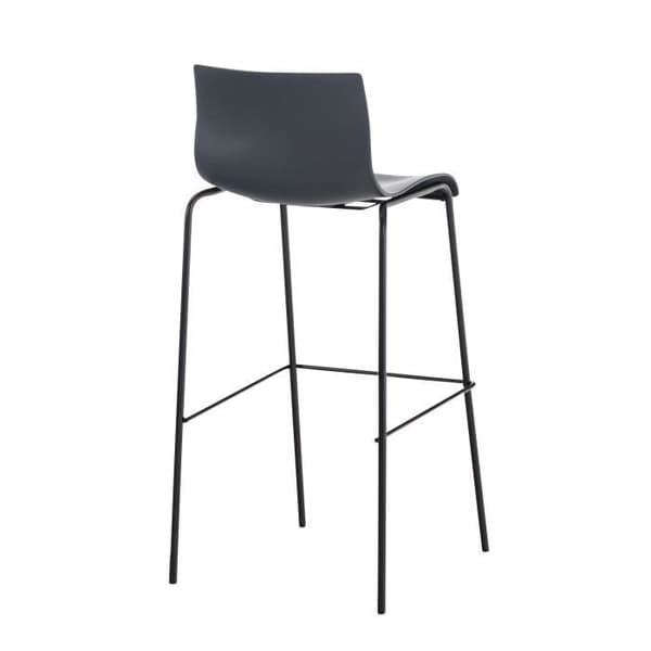 Barpall - CLP - HOOVER - Plast - Stapelbar - Ergonomiskt ryggstöd
